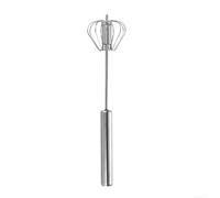 Manuel Rotatif Acier Inoxydable Compact Manuel Rotatif Acier(Large size) | Rotation automatique, design compact, pour idéal petits bols, acier inoxydable, gain de place cuisine