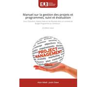 Manuel sur la gestion des projets et programmes, suivi et évaluation