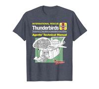 Manuel Technique des Agents Thunderbird 2 et Firefly T-Shirt