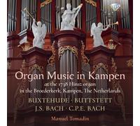 Manuel Tomadin Buxtehude / Buttstett / J.S. Bach / C.P.E. Bach: Organ Music (CD)