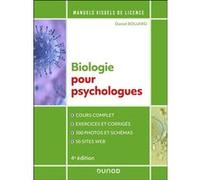 Manuel visuel de biologie pour psychologues Daniel Boujard (Auteur)