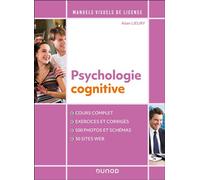 Manuel visuel de psychologie cognitive - 4éd. 4ème édition - Alain Lieury - Dunod - broché - Etude