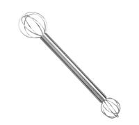 manuel - Whipper à la crème en acier inoxydable, outil de mélange ergonomique de qualité alimentaire | Cocktail Cooking Cuisson, soupe de tube de batteur sauce pour salade de fruits