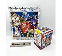 manuelkant Album + Boîte de 50 sachets pour la collection de figurines et cartes NFL 2025 autocollant