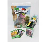 manuelkant Album classeur + Booster Box 24 sachets scellés pour la collecte de cartes Skifidol Italian Brainrot série GAMMA Anomalia Galactica