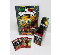 manuelkant Album de collection + boîte de 24 pochettes scellées pour la collection Skifidol Italian Brainrot TCG Jeu de cartes à collectionner