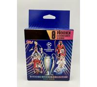 manuelkant Eco Pack de 8 sachets + 3 Bonus Sticker figurines pour la collection Champions League 2024 2025 Topps