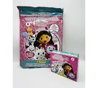 manuelkant Starter + Boîte de 24 sachets pour la collection de la maison des poupées de Gabby Trading Card collection Panini
