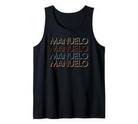 Manuelo T-Shirt prénom Mon t-Shirt personnalisé nommé Débardeur