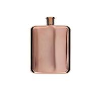 Manufacturer 11597 Flasque INOX Finition Or Rose, Bouchon Simple, 180 ML.