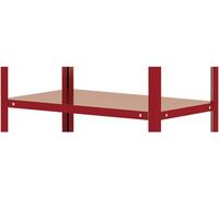 Manuflex TT3612.2001 Étagère Tôle dacier revêtement par poudre Charge max: 120 kg rouge, orange