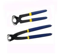 MANUFORE Jeu de 2 Tenailles - Tenaille de Menuisier 200 mm (8") et Tenaille Russe 225 mm (9") - Poignées Antidérapantes pour Arracher les Clous et Couper les Fils