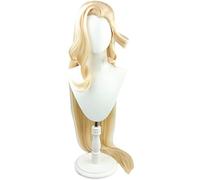 MANUKS Perruque Anime Cosplay pour La Signora Perruque,Long Blonde Perruque Cheveux synthétiques,Halloween Costume Cosplay,pour Fête Carnaval Noël