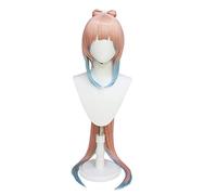 MANUKS Perruque Anime Cosplay pour Sangonomiya Kokomi Perruque,Pink Gradient Long Perruque Cheveux synthétiques,Halloween Costume Cosplay,pour Fête Carnaval Noël