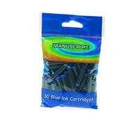 Manuscript Cartouches d'encre Bleu (50) Mt041