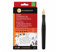 Manuscript Coffret de calligraphie 6 plumes