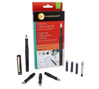 MANUSCRIPT Ensemble de stylos de calligraphie créatifs avec interrupteur à pointe - pour calligraphie quotidienne et italique