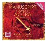 Manuscript Found In Accra (Audio Cd) Paulo Coelho, (Auteur)