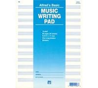 Manuscript Pad 12 Stave 80 Pg by Other Alfred Music