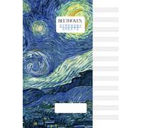 Manuscript Paper for Music: Sheet Music Paper Notebook | 12 Staves Per Page | For Musicians, Composers and Songwriters: Special Edition Beethoven Symphony Sheets - E