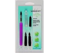 Manuscript Rose Canon 3 Nib Stylo-Plume Calligraphie Ensemble