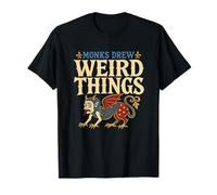 Manuscrit médiéval Marginalia Weird Medieval Manuscrit Cadeau T-Shirt