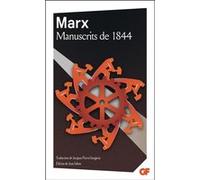 Manuscrits de 1844 Karl Marx (Auteur), Jacques-Pierre Gougeon (Traduction), Jean Salem (Edité par)