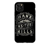 Manx As The Hills Isle of Man Faded Distressed Vintage Coque pour iPhone 11 Pro Max