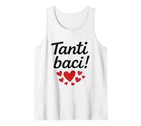 Many Kisses Italian Tanti Baci Cadeau pour hommes, femmes, enfants Débardeur