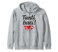 Many Kisses Italian Tanti Baci Cadeau pour hommes, femmes, enfants Sweat à Capuche