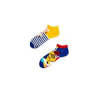 Many Mornings - Chaussettes de baskets folles - Picassosocks Taille, Bleu multicolore., 39-42