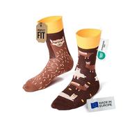 Many Mornings Chaussettes Dépareillées Drôles Unisex Fluffy Alpaca Motif Alpaga Chaussettes Colorées Taille 35-38 Coton Confort Idée Cadeau