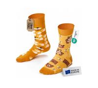 Many Mornings Chaussettes mixtes Honey Bear Mismatched, Multicolore, 43-46