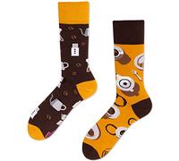 Many Mornings Coffee Lover Chaussettes multicolores avec café, coton, moulin, tasse, haricots (39-42)