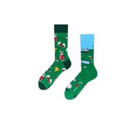Many Mornings - Golf Course - Golf, Golf - Chaussettes mal assorties, multicolore, 43-46