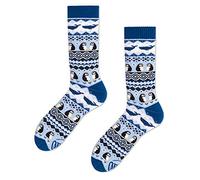 Many Mornings Ice Pinguin Chaussettes multicolores pingouins, baleines, neige, iceberg (35-38)