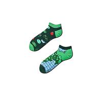 Many Mornings Mismatched Chaussettes de sport Save the Planet - Vert - 43-46