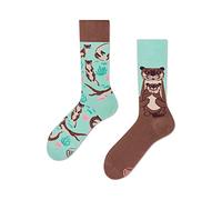 Many Mornings Otter Stories Chaussettes dépareillées, Multi-Color, 43-46 Mixte