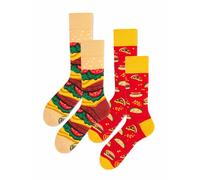 Many Mornings Pack Double Chaussettes Unisexe Divers Motifs