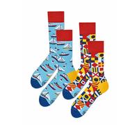 MANY MORNINGS Paquet De Chaussettes Unisex Différents Motifs