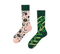 Many Mornings Sweet Panda Chaussettes dépareillées, Multi-Color, 39-42 Mixte