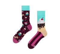 Many Mornings The Cupcake Chaussettes dépareillées, Multi-Color, 43-46 Mixte
