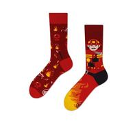 Many Mornings The Fireman Chaussettes Assorties, Multicolore, 43-46 Mixte