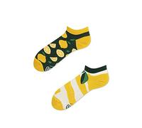 Many Mornings The Lemons Chaussettes de sport pour femme Citron Taille 35-38