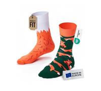 Many Mornings The Red Fox Chaussettes dépareillées, Multi-Color, 39-42 Mixte