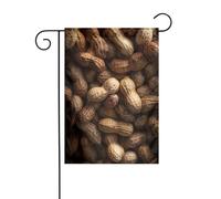 Many Peanuts Drapeau de jardin 30 x 45 cm vertical double face Ferme Vacances Décorations extérieures Drapeau de cour