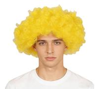 Manyakai Femme Perruque Frisée Perruque D'Halloween Drôle Carnaval Costume Party Party Afro De Cosplay Clown Pour Femmes