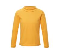 Manyakai Pull Col Roulé Enfant Fille Garçon Haut Thermique sous-Pull à Col Roulé Hiver 2-12 Ans Jaune 3-4 Ans