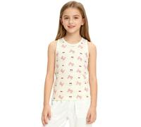 Manyakai sous Chemises sans Manches pour Petites Filles Gilets Athlétiques D'Été pour Enfants Uniforme Scolaire Sports Décennies Gilet D'Été Chat 7-8 Ans