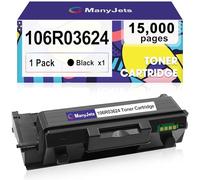 ManyJets 106R03624 Cartouche de toner de rechange pour imprimante Xerox WorkCentre 3335 3345 Phaser 3330 Noir 15 000 pages